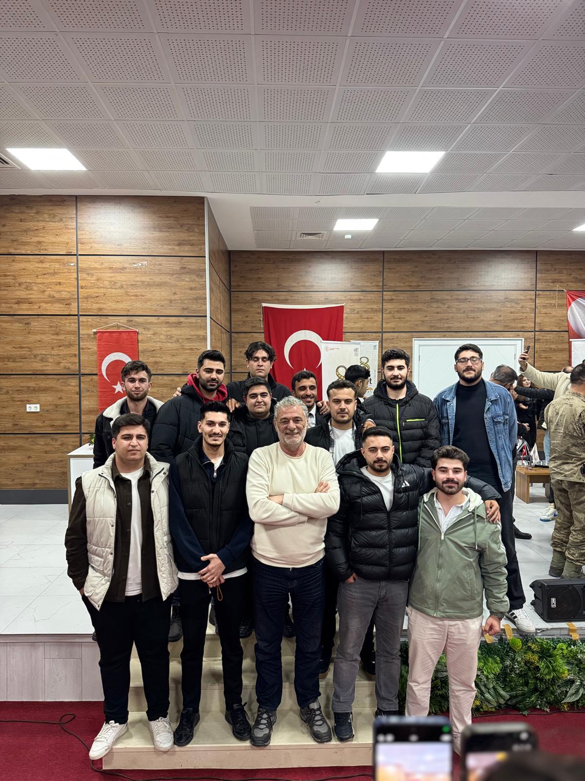 Meslek Yüksekokulumuzda 8.  Siirt Uluslararası Kısa Film Festivali Kapsamında Söyleşi Programı Düzenlendi